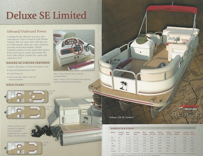 Palm Beach 2002 Pontoon Brochure