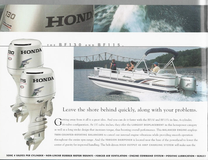 Honda 2002 Outboard Brochure