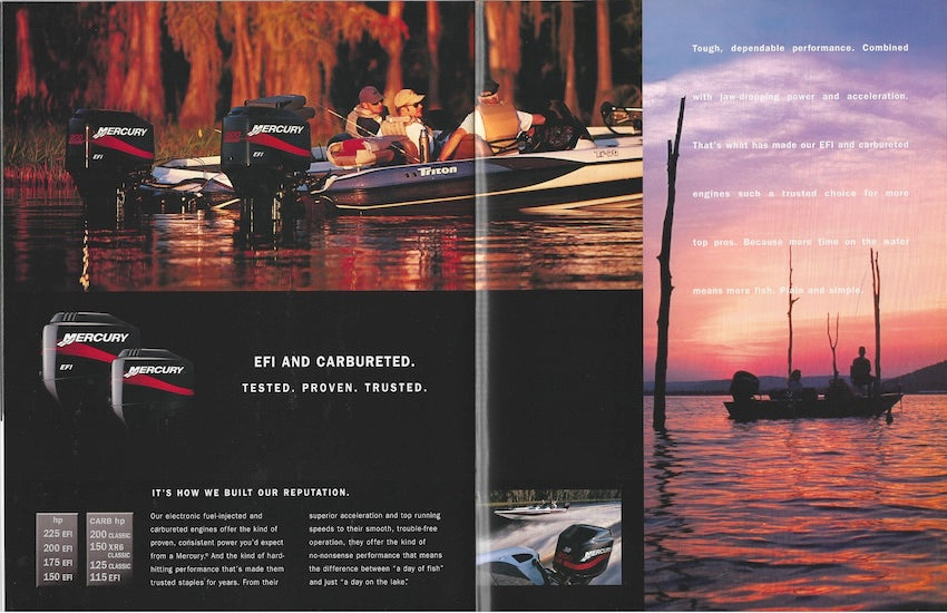 Mercury 2002 Freshwater Outboard Brochure