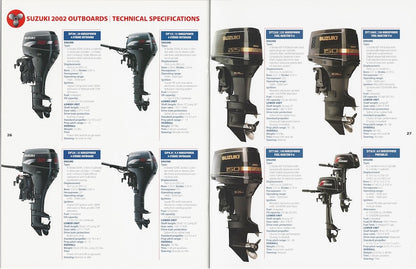 Suzuki 2002 Outboard Brochure