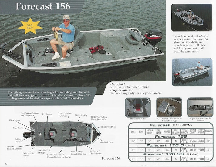 SeaArk 2002 Brochure
