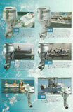 Honda 2001 Outboard Poster Brochure
