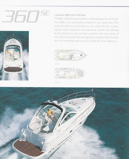 Doral 2002 Cruisers Brochure