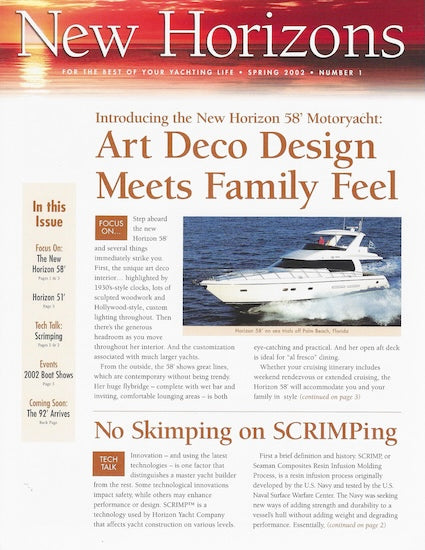 Horizon New Horizon Spring 2002 Newsletter