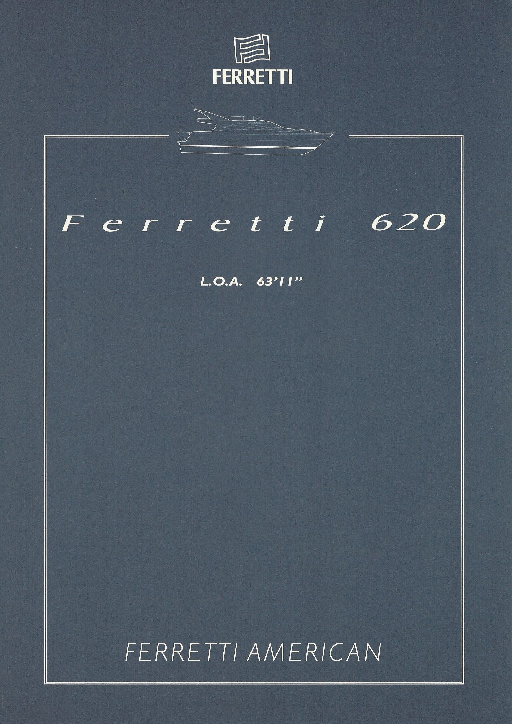Ferretti 620 Specification Brochure – SailInfo I boatbrochure.com