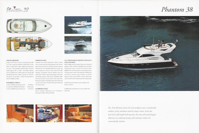 Fairline 2002 Abbreviated Brochure