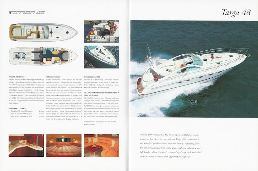 Fairline 2002 Abbreviated Brochure
