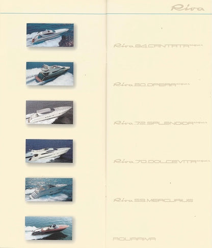 Riva 2002 Brochure