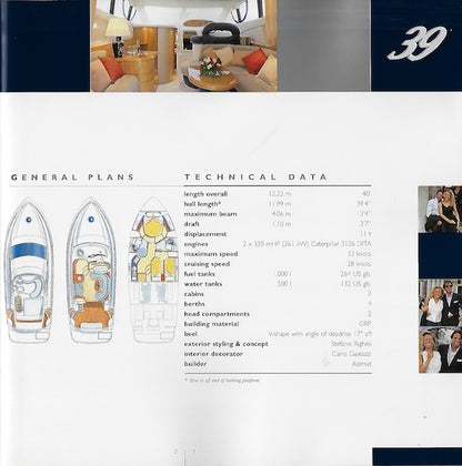 Azimut 2001 / 2002 Brochure