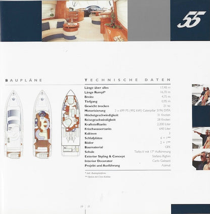 Azimut 2001 / 2002 German Brochure