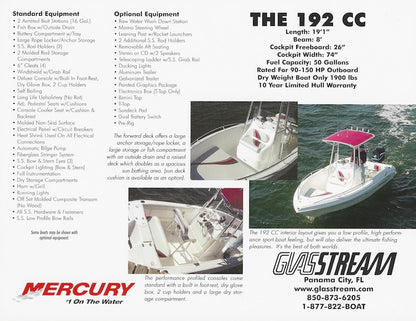 Glasstream 192CC Brochure