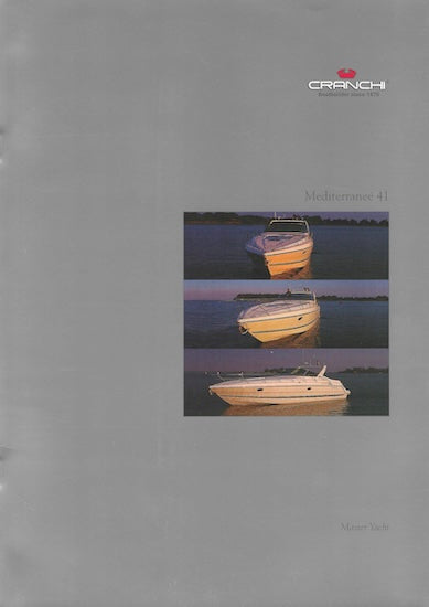 Cranchi Mediterranée 41 Brochure