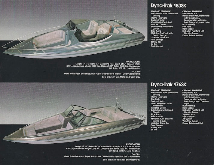 Ebbtide / Dyna-Trak 1983 Brochure