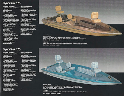 Ebbtide / Dyna-Trak 1983 Brochure