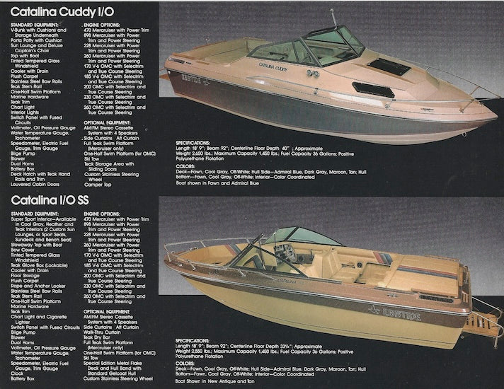 Ebbtide / Dyna-Trak 1983 Brochure