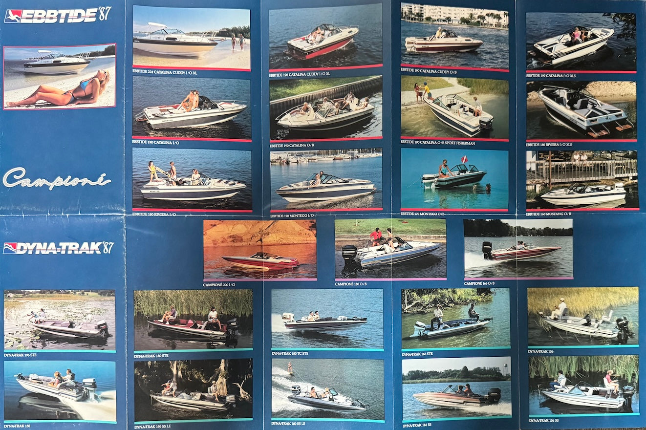 EbbtidE / Dyna-Trak 1987 Poster Brochure