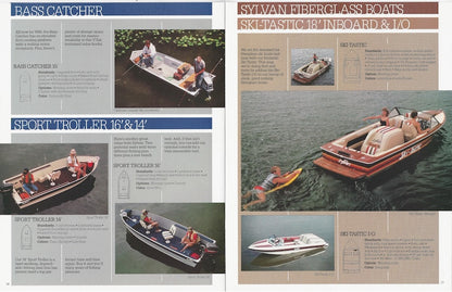 Sylvan 1986 Runabouts & Fishing Brochure