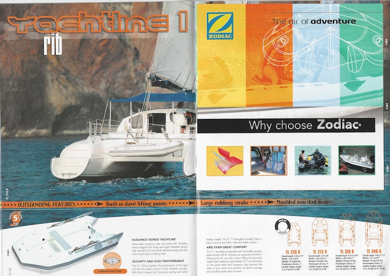 Zodiac 2002 Brochure