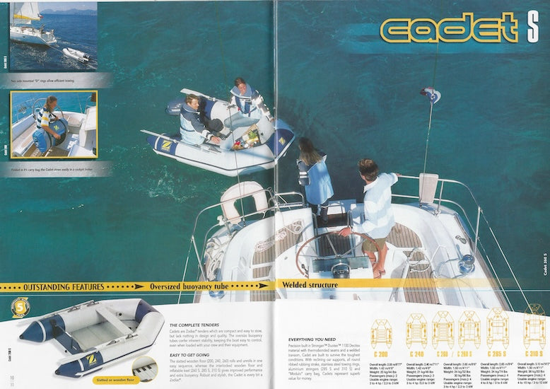 Zodiac 2002 Brochure
