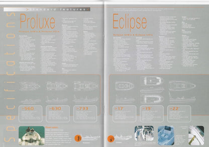 Zodiac 2002 Semi Rigid Brochure