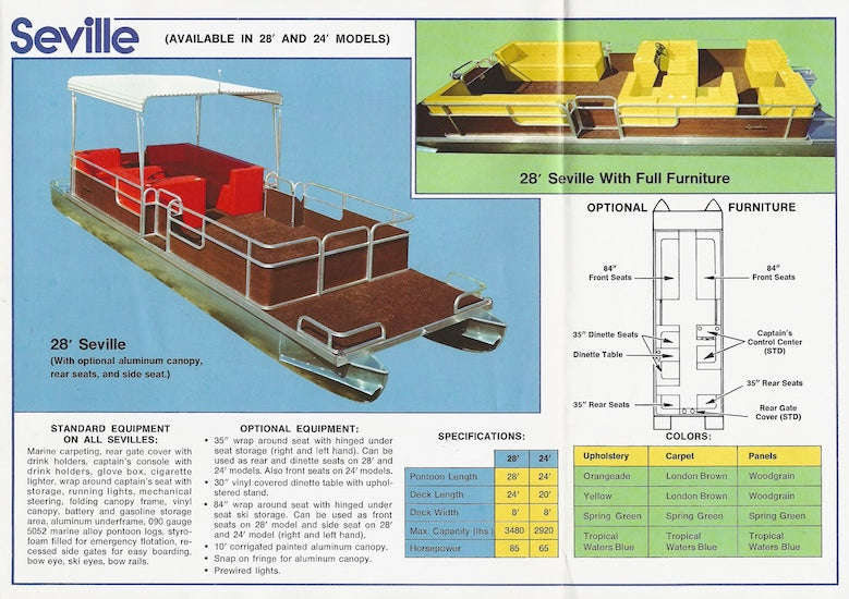 Landau 1976 Pontoon Brochure