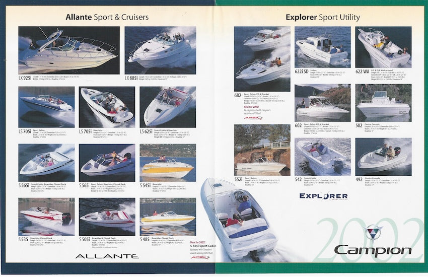 Campion 2002 Poster Brochure