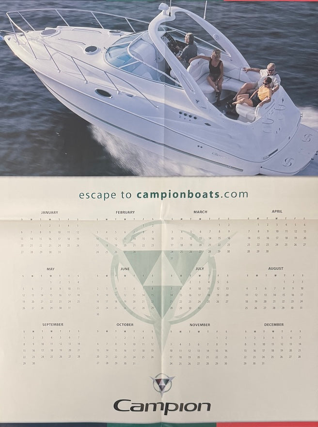 Campion 2002 Poster Brochure