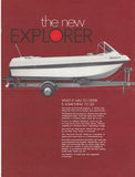 OMC Evinrude Explorer Boat Brochure