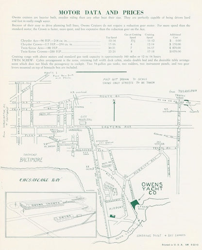 Owens 30 Brochure