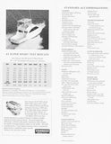 Ocean 43 Super Sport Specification Brochure