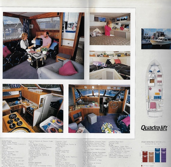Tollycraft 1988 Oversize Brochure