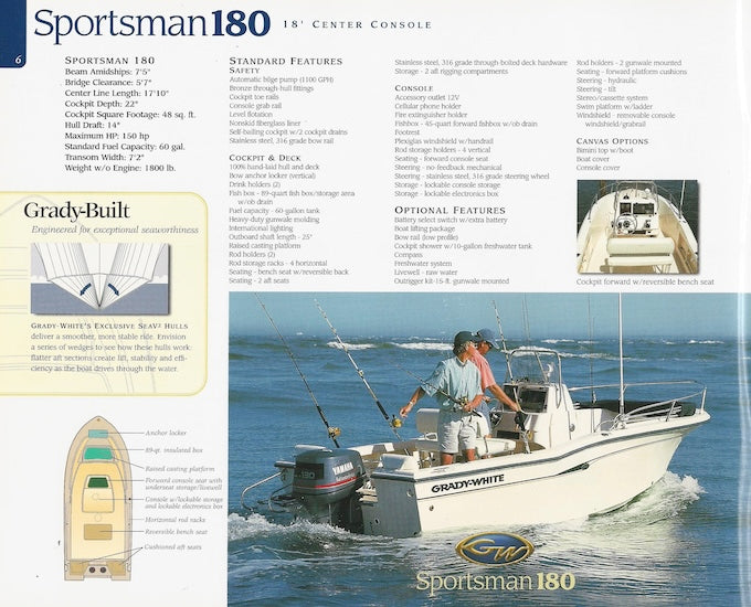 Grady White 1999 Brochure