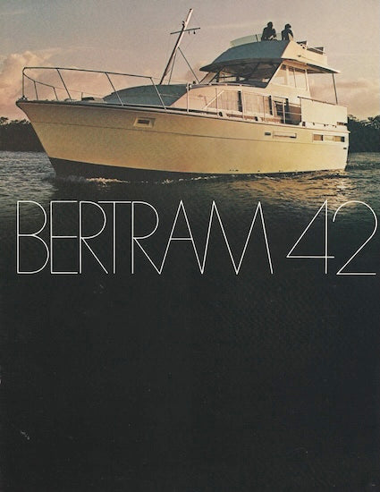 Bertram 42 Motor Yacht Brochure
