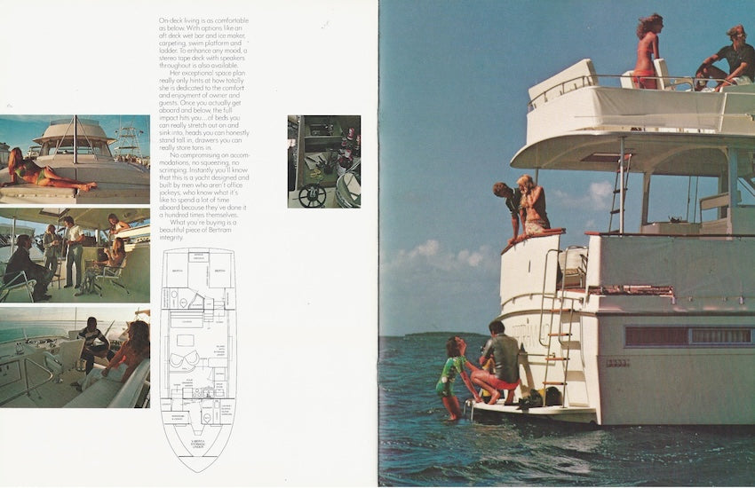 Bertram 42 Motor Yacht Brochure