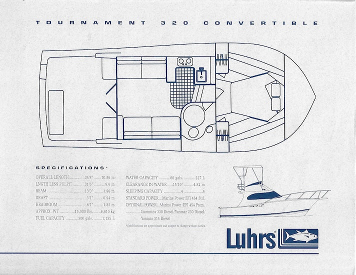 Luhrs 320 Tournament Brochure