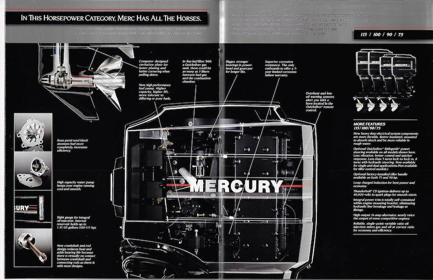 Mercury 1992 Outboard Brochure