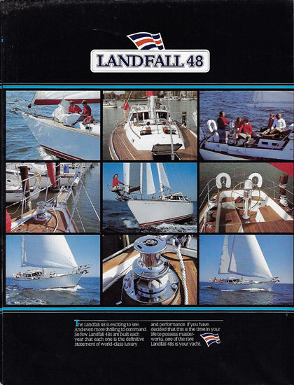 C&C Landfall 48 Brochure Poster
