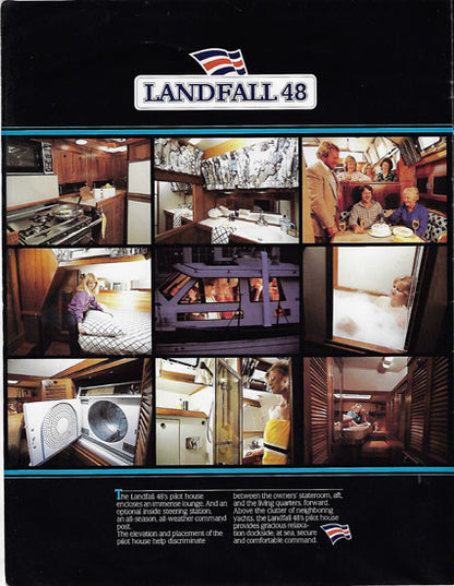 C&C Landfall 48 Brochure Poster