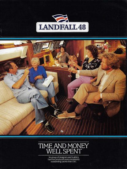 C&C Landfall 48 Brochure Poster