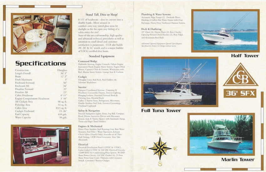 Canaveral 36 SFX Brochure