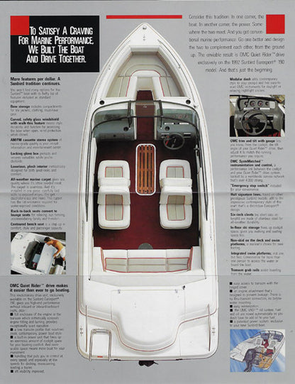 Sunbird Eurosport 190 Brochure