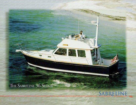 Sabreline 36 Sedan Brochure
