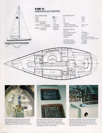 O'Day 31 Brochure