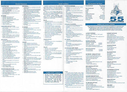 Sculley 55 Specification Brochure