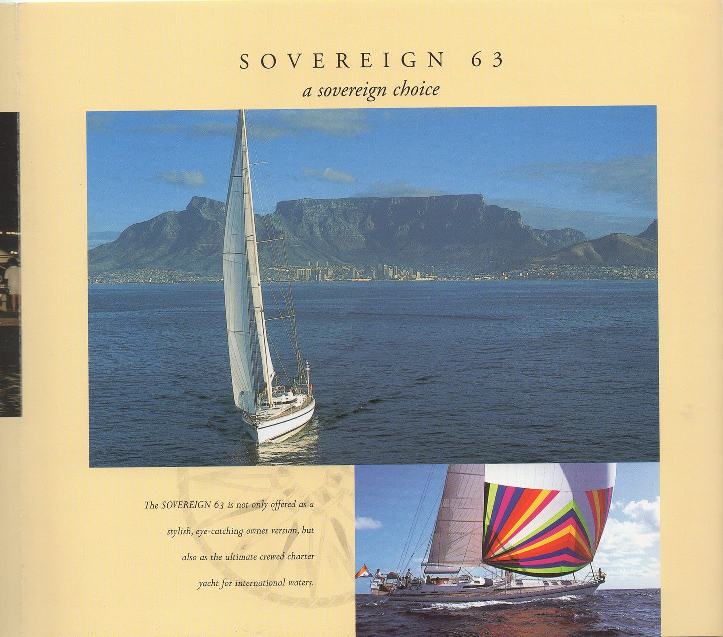 Soverign Yachts Brochure