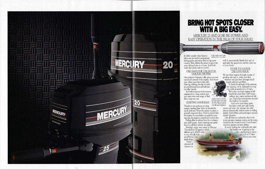 Mercury 1990 Outboard Brochure