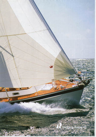 Hallberg-Rassy 43 Poster Brochure