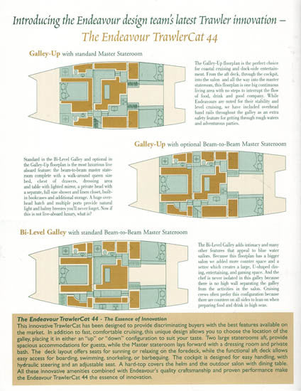 Endeavour TrawlerCat 44 Brochure