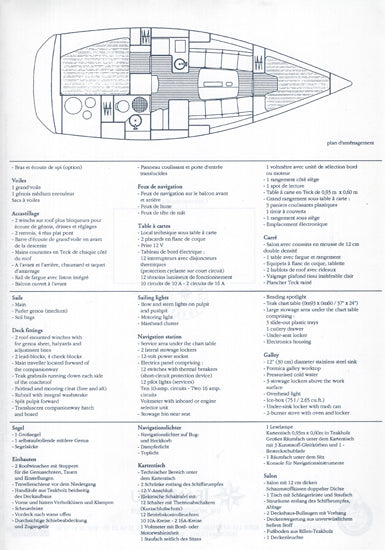 Jeanneau Sun Odyssey 32.1 Specification Brochure
