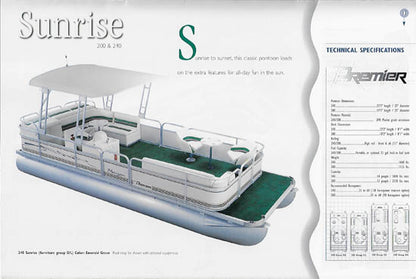 Premier 1998 Pontoon Brochure